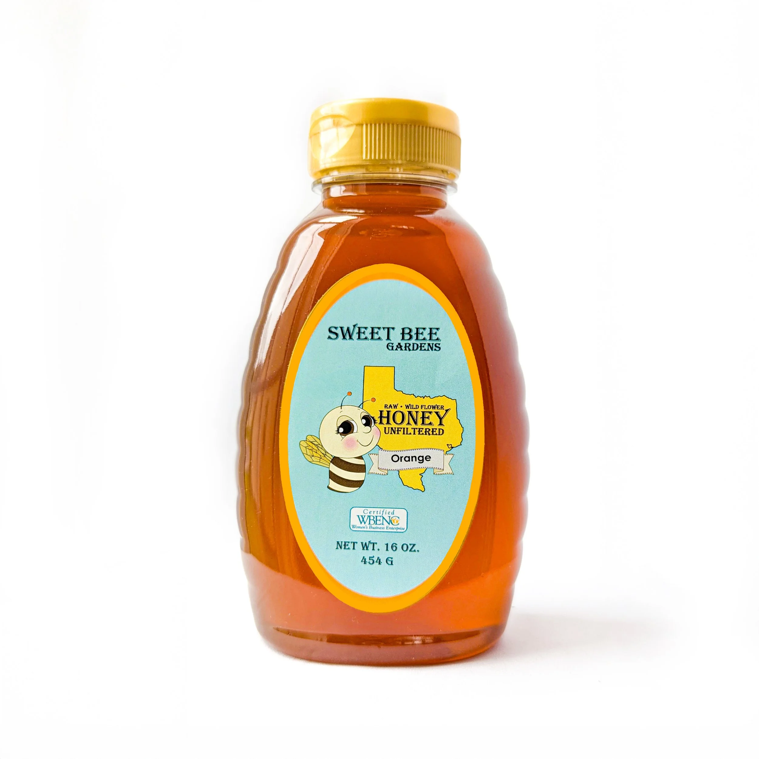 16 Oz Texas Orange Wildflower Honey — Sweet Bee Gardens